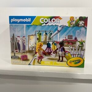 Playmobile Crayola Fashion Design Set - Multicolor